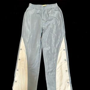 Manfinity Men Colorblock Snap Button Side Pants